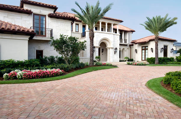 Permeable Paver Driveway in New Vienna, OH